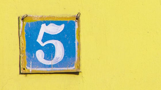 five Mistakes things list